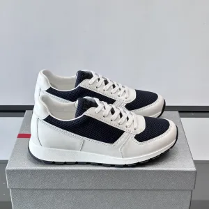 High Quality Luxury Prada Leather Sneakers