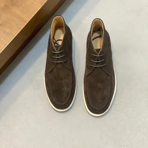 Luxury Hermès Calfskin Leather Shoes