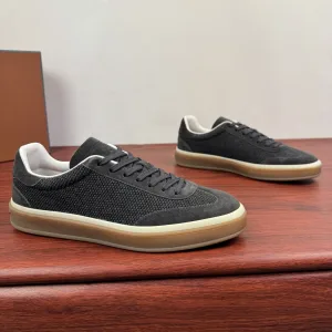 Designer High Quality Loro Piana Calfskin Sneakers
