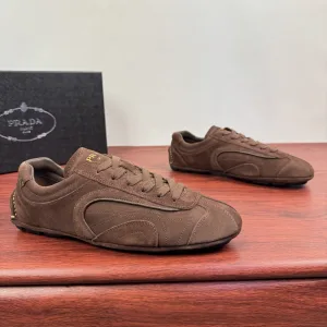High Quality Prada Leather Sneakers