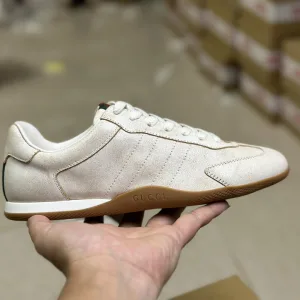 Designer Gucci Sneakers White Cowhide Pu Outsole Tpu