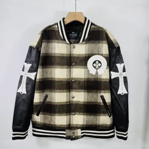 Designer Chrome Hearts Cotton-Padded Jacket Color Cotton Silk Wool Winter Embroidery Heavy