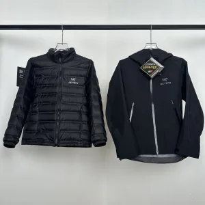 Luxury AAA Archaeopteryx Jacket Red Gore-Tex Down Simple And Versatile Outdoor Waterproof Lightweight