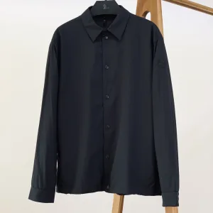 Designer Super Clone Moncler Shirt Ash Cotton Thin Polyester Nylon Spandex Mesh Winter