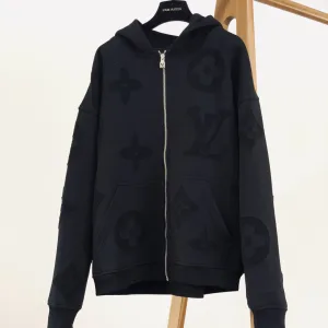 Luxury Louis Vuitton Jacket Red Autumn Winter And Side Pockets