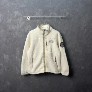 Luxury Reps North Ruler Red Fleece Daily Commute Zippered Pocket