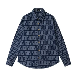 Aaa Fendi Denim Shirts For Autumn
