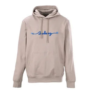 Super Clone Burberry Hoodie Red Cotton Embroidery
