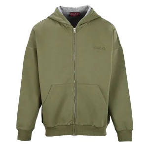 Super Clone Gucci Hoodie Red Cotton Space
