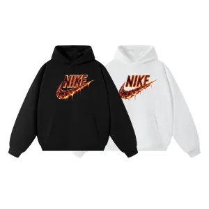 High Quality Nike Hoodie Black Cotton
