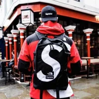 Super Clone Supreme Backpacks Red