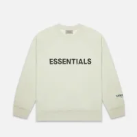 Luxury Fear Of God Hoodies Red Cotton Polyester Fleece Autumn Winter