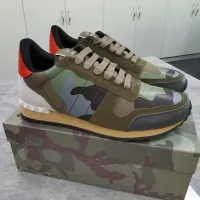 1:1 Valentino Cowhide Casual Shoes