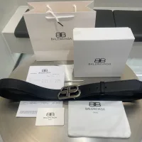Super Clone Luxury Balenciaga Fashion Belts Red