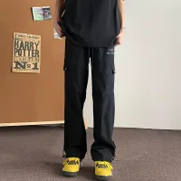 AAA Archaeopteryx Casual Trousers Black Easy To Match Outdoor Waterproof