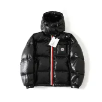 Luxury High Quality Monk Down Jacket Black Goose Nylon