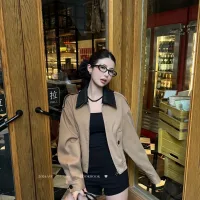 High Quality Loewe Leather Coat