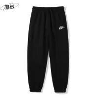 Super Clone Nike Sweatpants Red Fleece Fabric Autumn Winter And