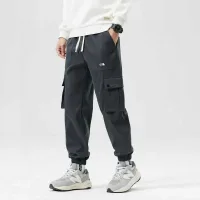 Designer AAA The North Face Cargo Pants Red Nylon Spandex Street Style Spring Autumn