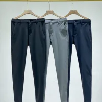 Reps Lacoste Long Pants Red Woven Fabric Spring Autumn Winter