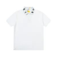 1:1 Designer Burberry Cotton Polo Shirt