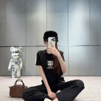 High Quality Miu Miu Short-Sleeved Shirts