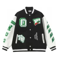 Designer 1:1 Off-White Cotton Baseball Uniform