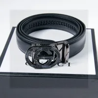 Reps AAA Gucci Belt Ash Male Genuine Leather Top-Grain Cowhide