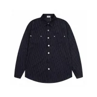 AAA Designer Dior Shirts Blue