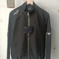 Super Clone AAA Prada Coat Red Spring Autumn