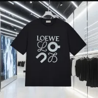 Super Clone High Quality Loewe Short-Sleeved T-Shirt Ash