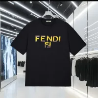 High Quality Designer Fendi Short-Sleeved T-Shirt Ash