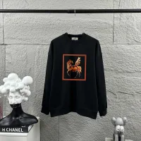 AAA Designer Hermes Long-Sleeved Black Autumn Winter Early