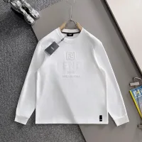 1:1 High Quality Fendi Cotton Long-Sleeved T-Shirt For Autumn