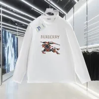 Aaa 1:1 Burberry Cotton Long-Sleeved T-Shirt For Autumn
