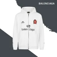 Luxury Super Clone Balenciaga Hoodie Ash Cotton