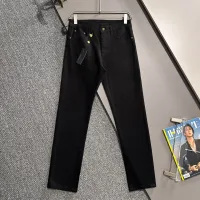 Luxury Reps Versace Pants Cotton Plain Weave Denim A Touch Of Understated Luxury