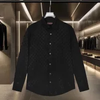 Luxury Aaa Gucci Tencel Long-Sleeved Shirt