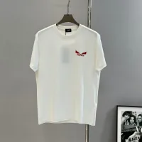 High Quality Luxury Fendi Cotton Short Sleeves
