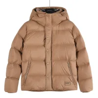 AAA Super Clone Burberry Long-Sleeved Down Jacket Green Nylon Autumn Winter
