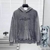 Luxury Prada Long-Sleeved Sweatshirt For Fall
