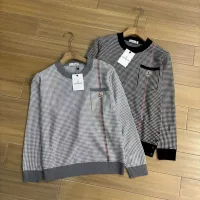 AAA Designer Monk Sweater Ash Wool Formal Business Autumn