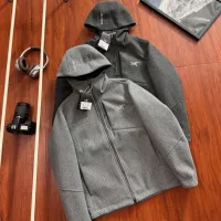 AAA Archaeopteryx Outerwear Red Wool Polyester Softshell Fabric Woven Autumn Winter