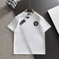 Reps Super Clone Chrome Hearts Short Sleeves White Cotton Pure Wool Spring Autumn Embroidery