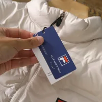 Reps AAA Fila Overcoats Ash Duck Down Polyester Simple Design Autumn Winter And Down-Proof Fabric