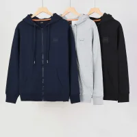 Super Clone Luxury Boss Jacket Blue Cotton