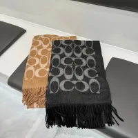 AAA Reps Coach Shawl Red Cashmere