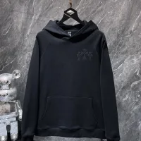 Super Clone Chrome Hearts Hoodie Black Embroidery