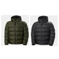 AAA Helly Hansen Cotton-Padded Coat Green Cotton Down