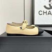 Designer Luxury Chanel Mary Jane Shoes Black Genuine Leather Cowhide Spring Early Color Blocking